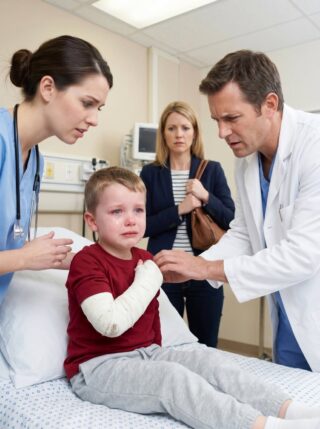 Please… Don’t Take It Off,’ A 5-Year-Old Boy Whispered As Doctors Reached For His Cast