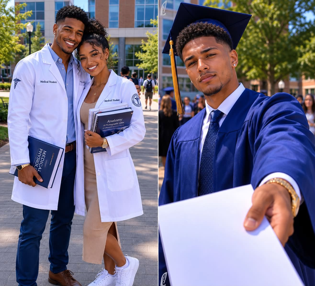 I Worked Two Jobs to Help My Husband Become a Doctor – At His Graduation, He Handed Me Divorce Papers, but Then His Classmate Stopped Me
